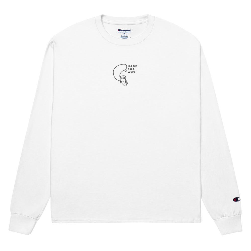 Habeshawwi + Champion Long Sleeve Shirt | Habeshawi Streetwear
