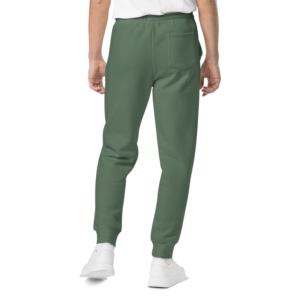 Habeshawwi Peace & Love Unisex pigment dyed sweatpants