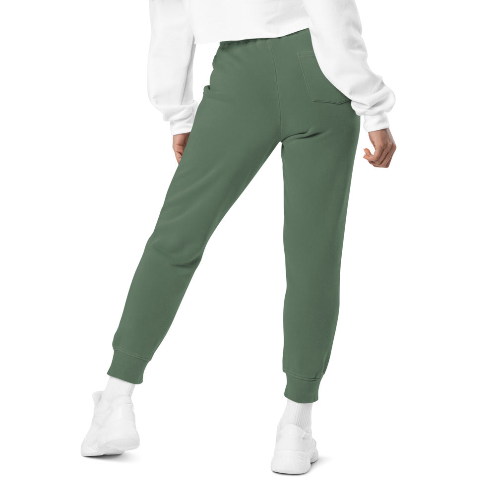 Habeshawwi Peace & Love Unisex pigment dyed sweatpants