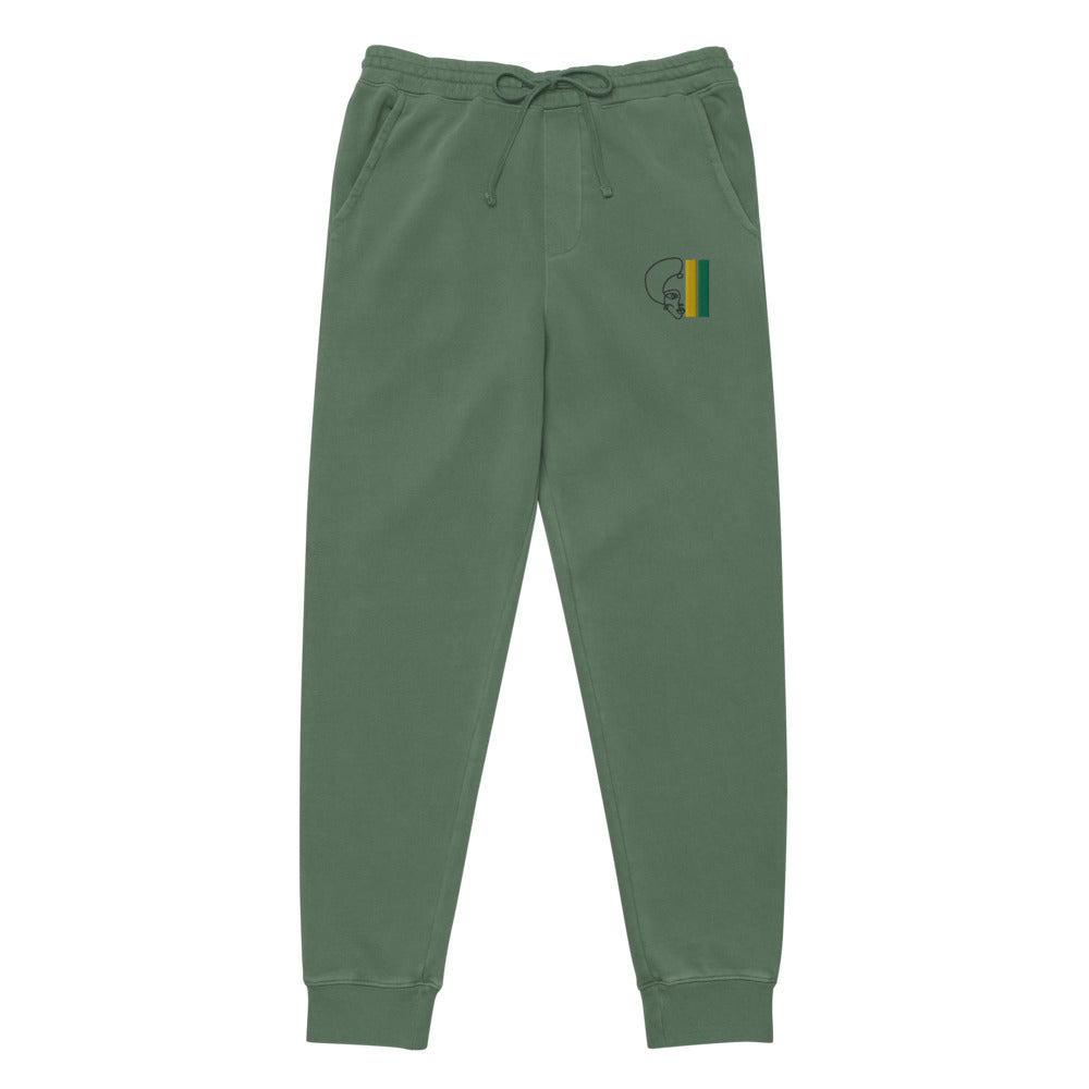 Habeshawwi Peace & Love Unisex pigment dyed sweatpants