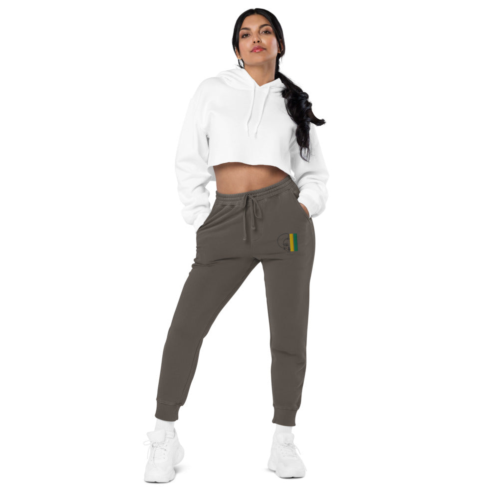 Habeshawwi Peace & Love Unisex Pigment Dyed Sweatpants | Habeshawwi