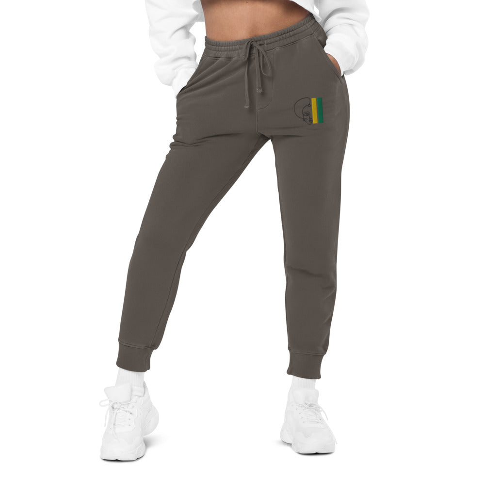 Habeshawwi Peace & Love Unisex pigment dyed sweatpants