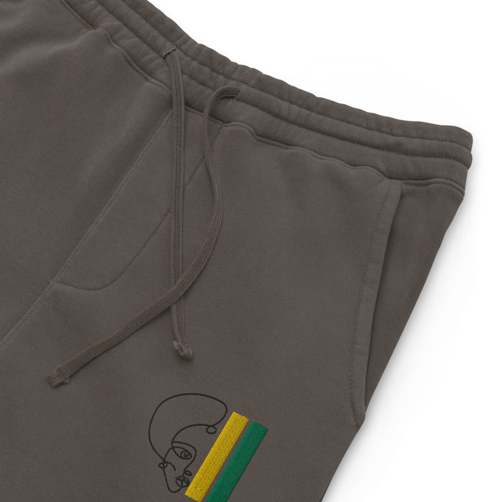 Habeshawwi Peace & Love Unisex Pigment Dyed Sweatpants | Habeshawwi