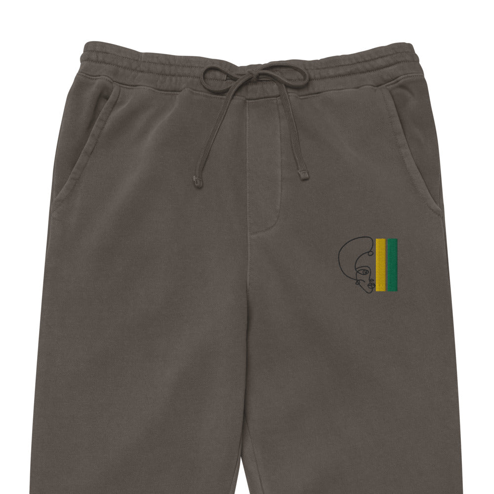 Habeshawwi Peace & Love Unisex Pigment Dyed Sweatpants | Habeshawwi