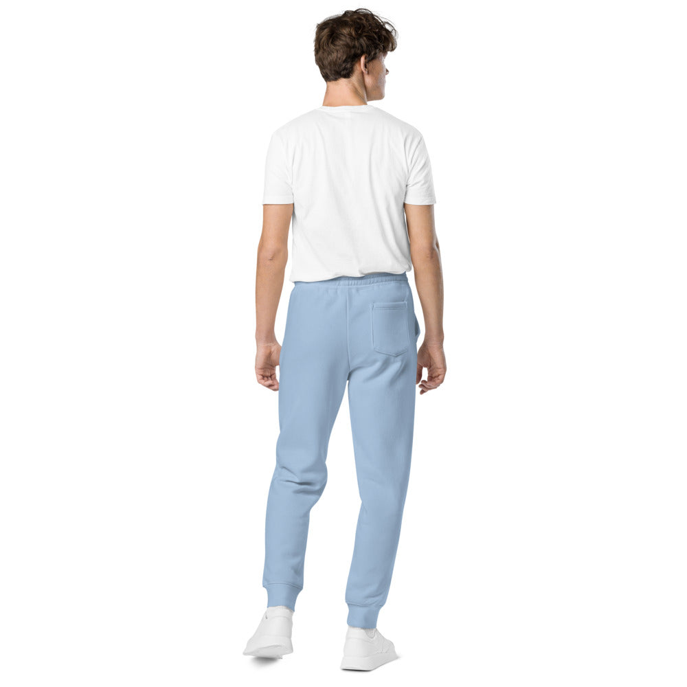 Habeshawwi Peace & Love Unisex pigment dyed sweatpants