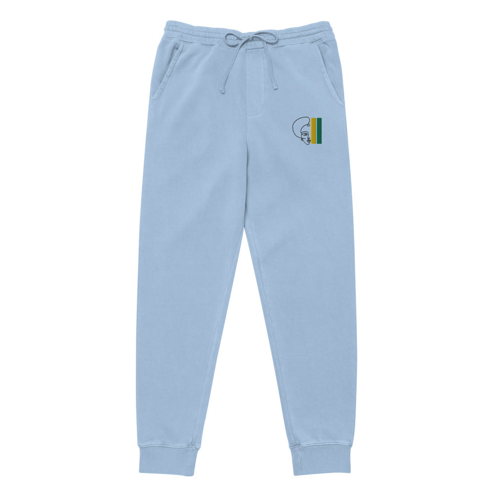 Habeshawwi Peace & Love Unisex pigment dyed sweatpants