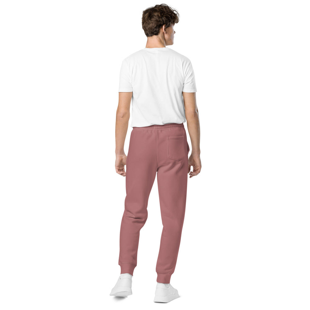 Habeshawwi Peace & Love Unisex pigment dyed sweatpants