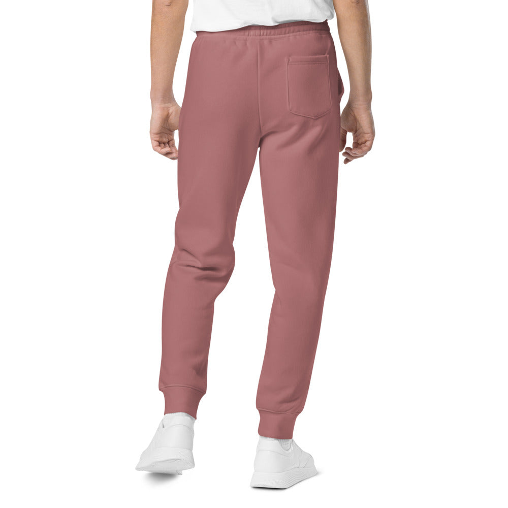 Habeshawwi Peace & Love Unisex pigment dyed sweatpants