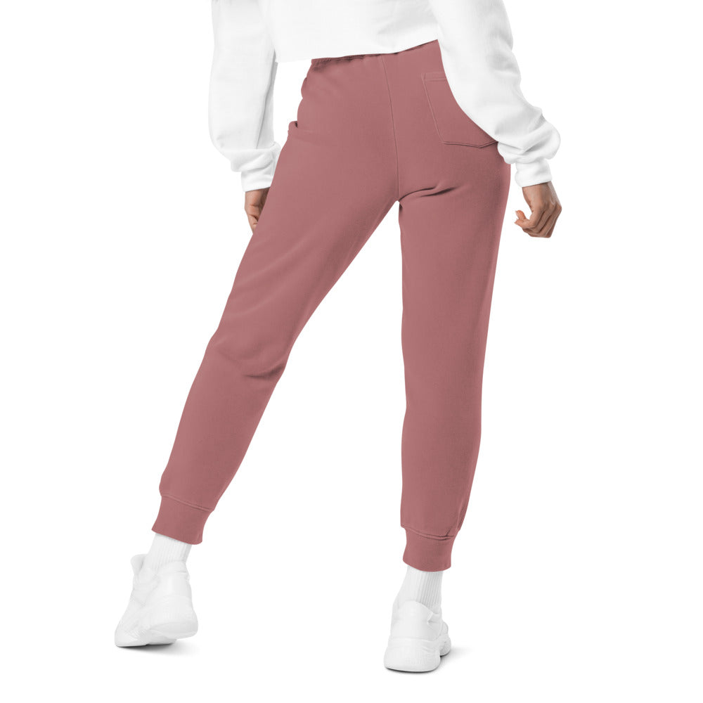 Habeshawwi Peace & Love Unisex pigment dyed sweatpants