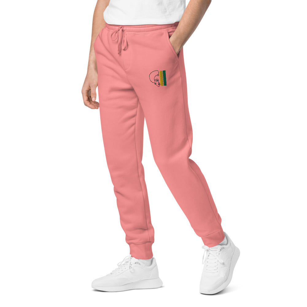 Habeshawwi Peace & Love Unisex pigment dyed sweatpants