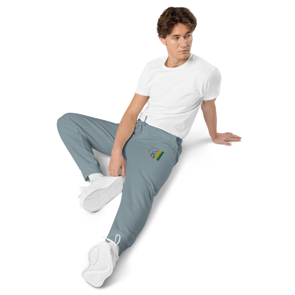 Habeshawwi Peace & Love Unisex pigment dyed sweatpants