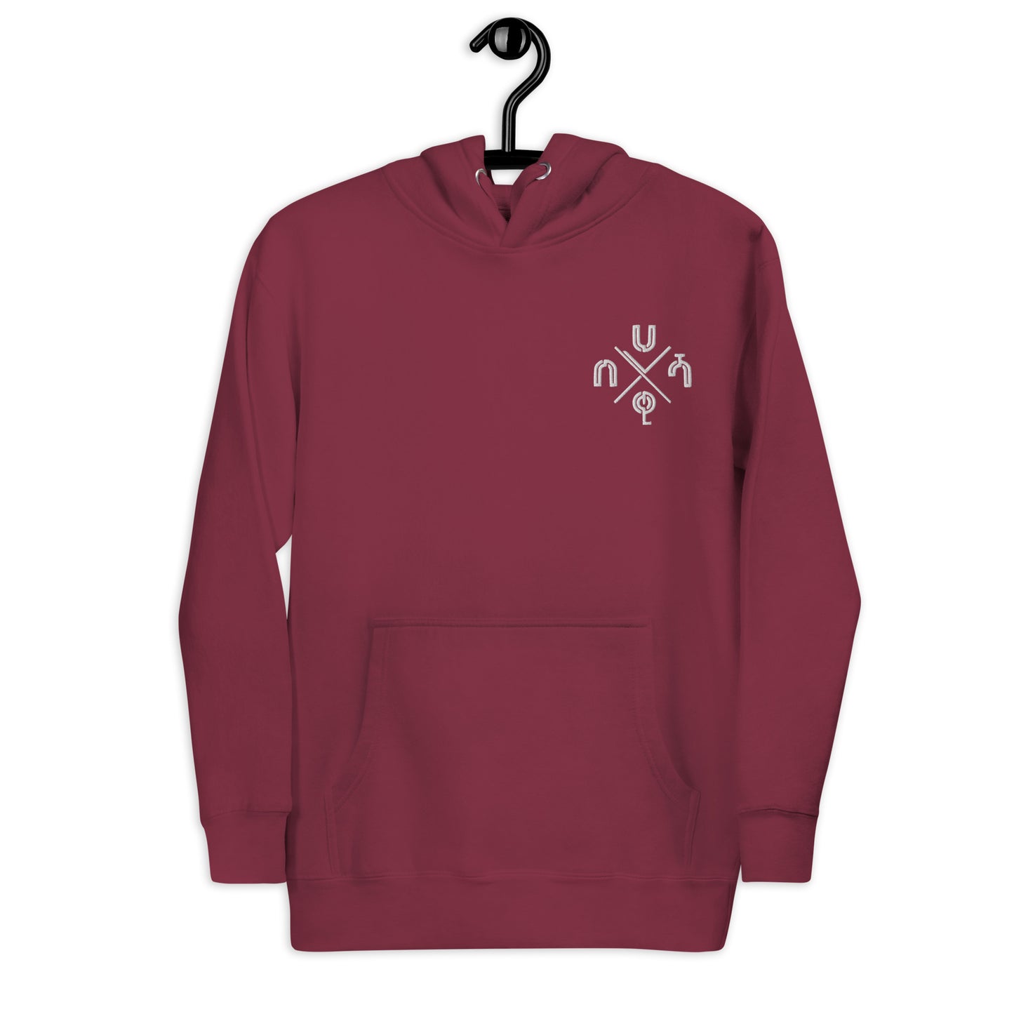 Face Of Habeshawwi Unisex Dark Color Hoodie