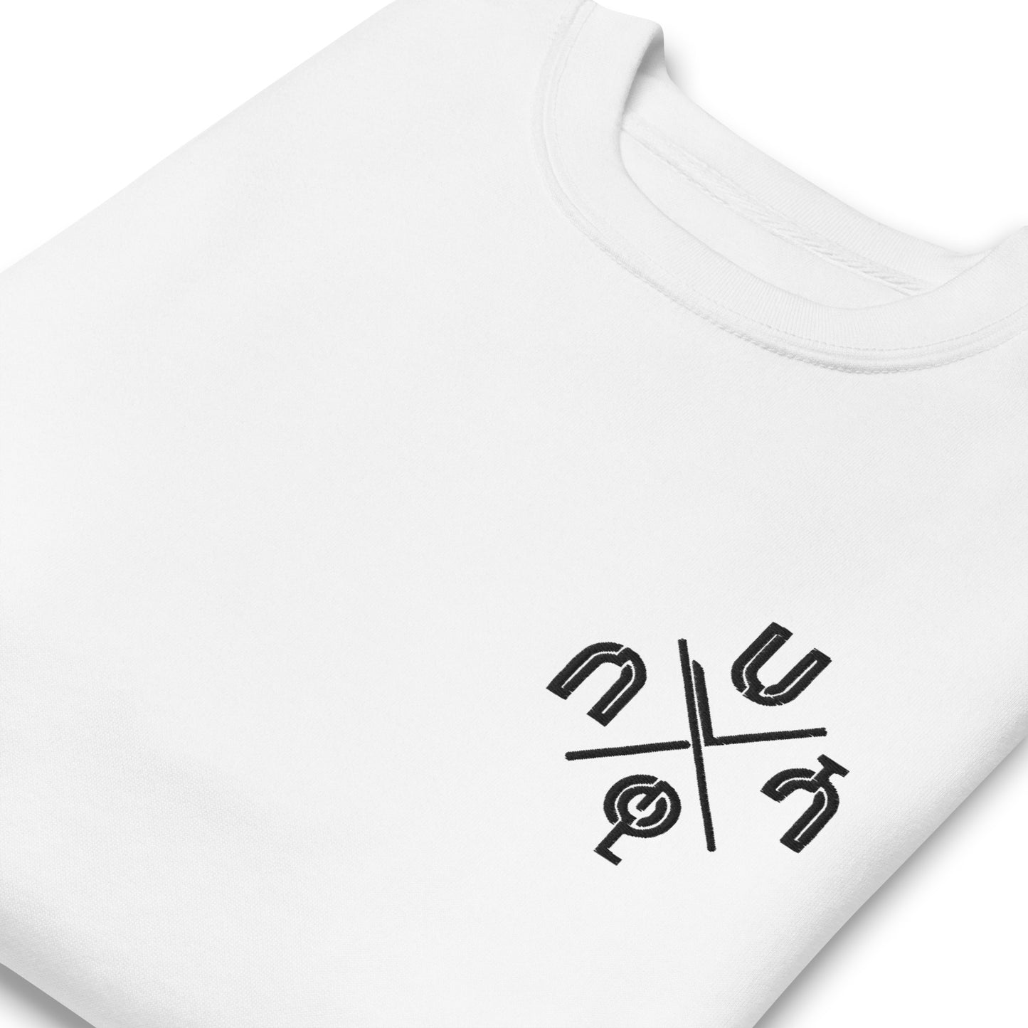 Face Of Habeshawwi Unisex Light Color Sweatshirt