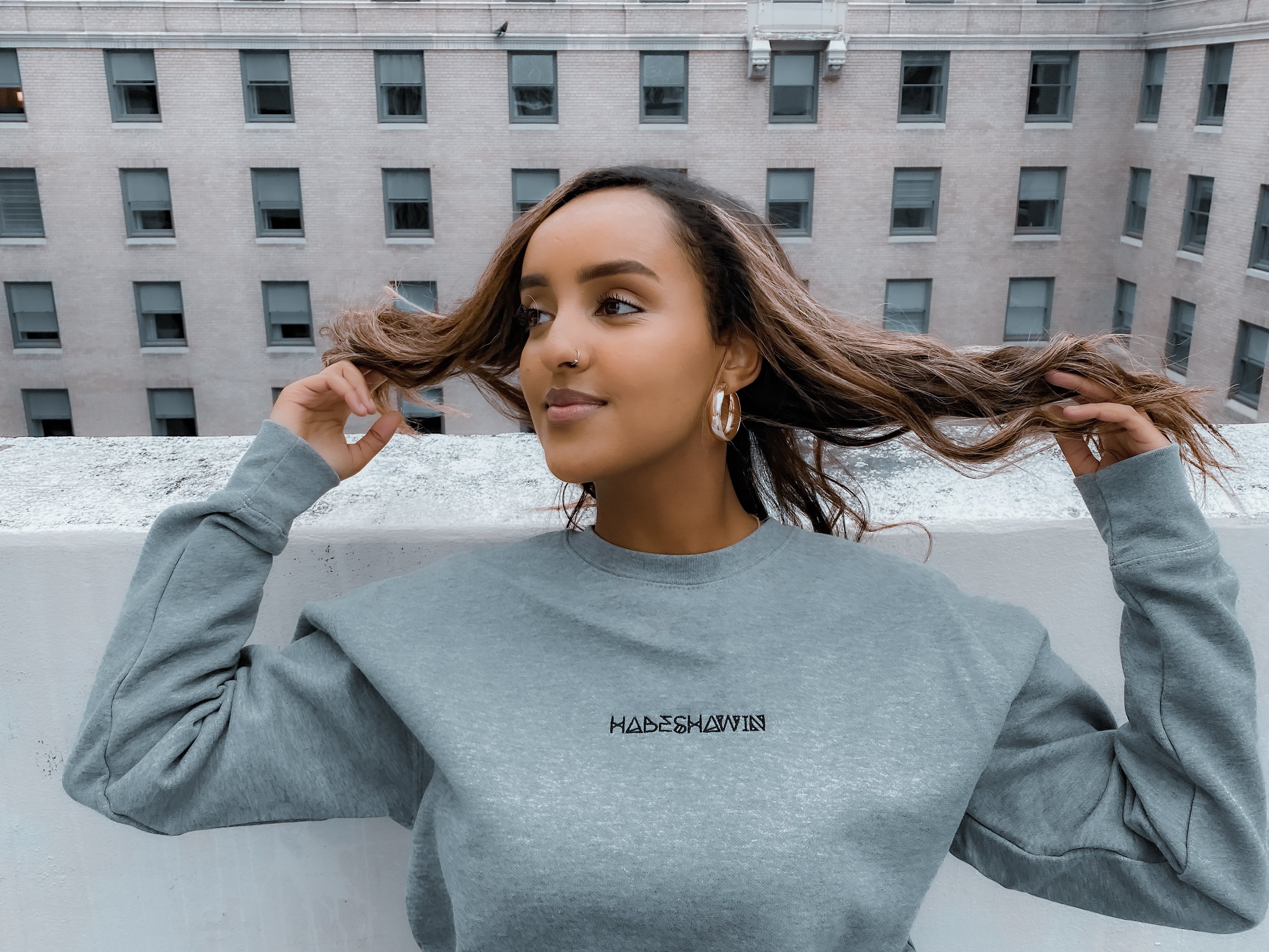 HabeshaWin Sweatshirt | Habeshawi Streetwear | Habesha Cultural Clothes | Habeshawwi