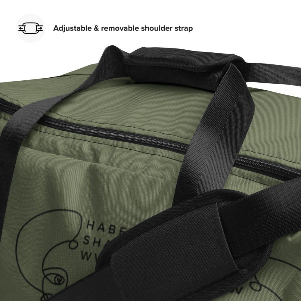 Habesha Duffle bag- Navy Green | Habesha Products | Habeshawwi