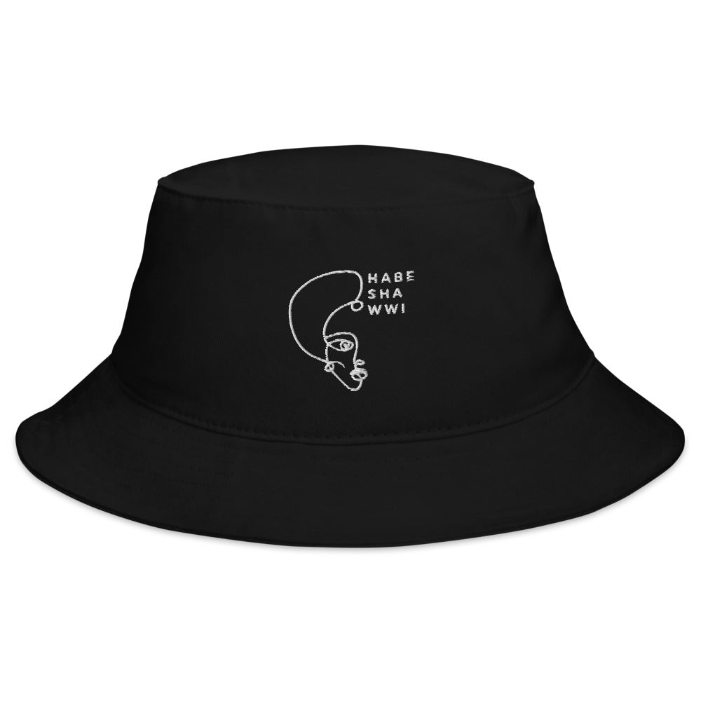 Face of Habeshawwi Bucket Hat | Habeshawi Streetwear | Habeshawwi