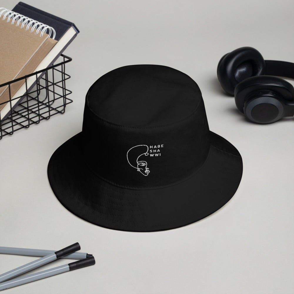 Face of Habeshawwi Bucket Hat | Habeshawi Streetwear | Habeshawwi
