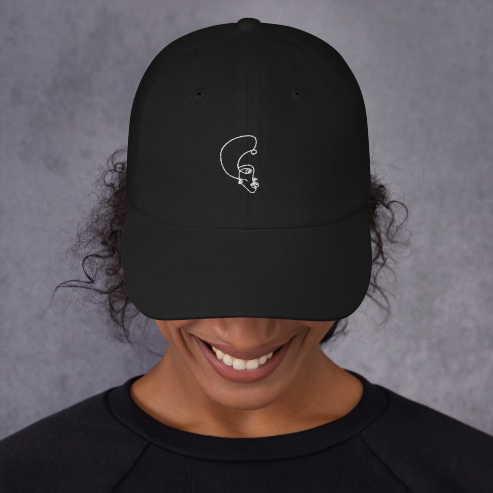 Face of Habesha Dad hat | Habeshawi Streetwear | Habeshawwi