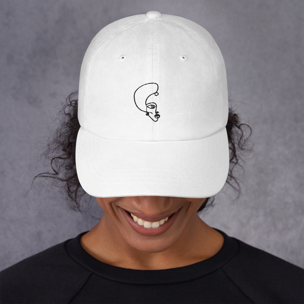 Face of Habesha Dad hat | Habeshawi Streetwear | Habeshawwi