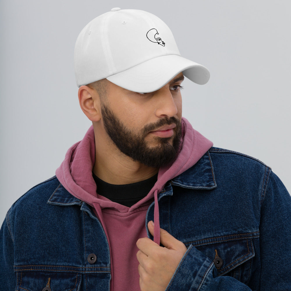 Face of Habesha Dad hat | Habeshawi Streetwear | Habeshawwi