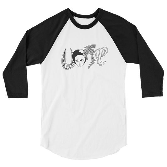 Our Habeshawwi ¾ sleeve raglan tee is a classic piece made from 100% ring-spun cotton and with a modern color blocking look. Habesha Reglan baseball Shirt | Habesha Sweats | Habeshawwi