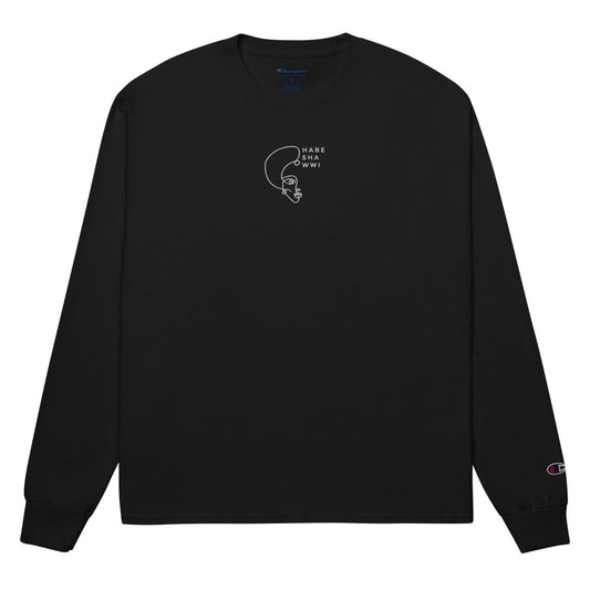 Habeshawwi + Champion Long Sleeve Shirt | Habeshawi Streetwear