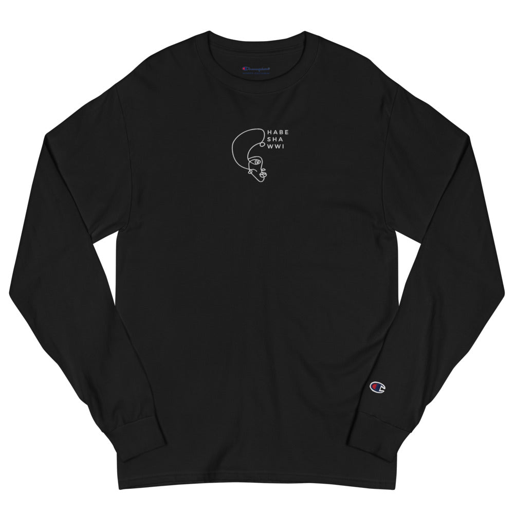 Habeshawwi + Champion Long Sleeve Shirt | Habeshawi Streetwear