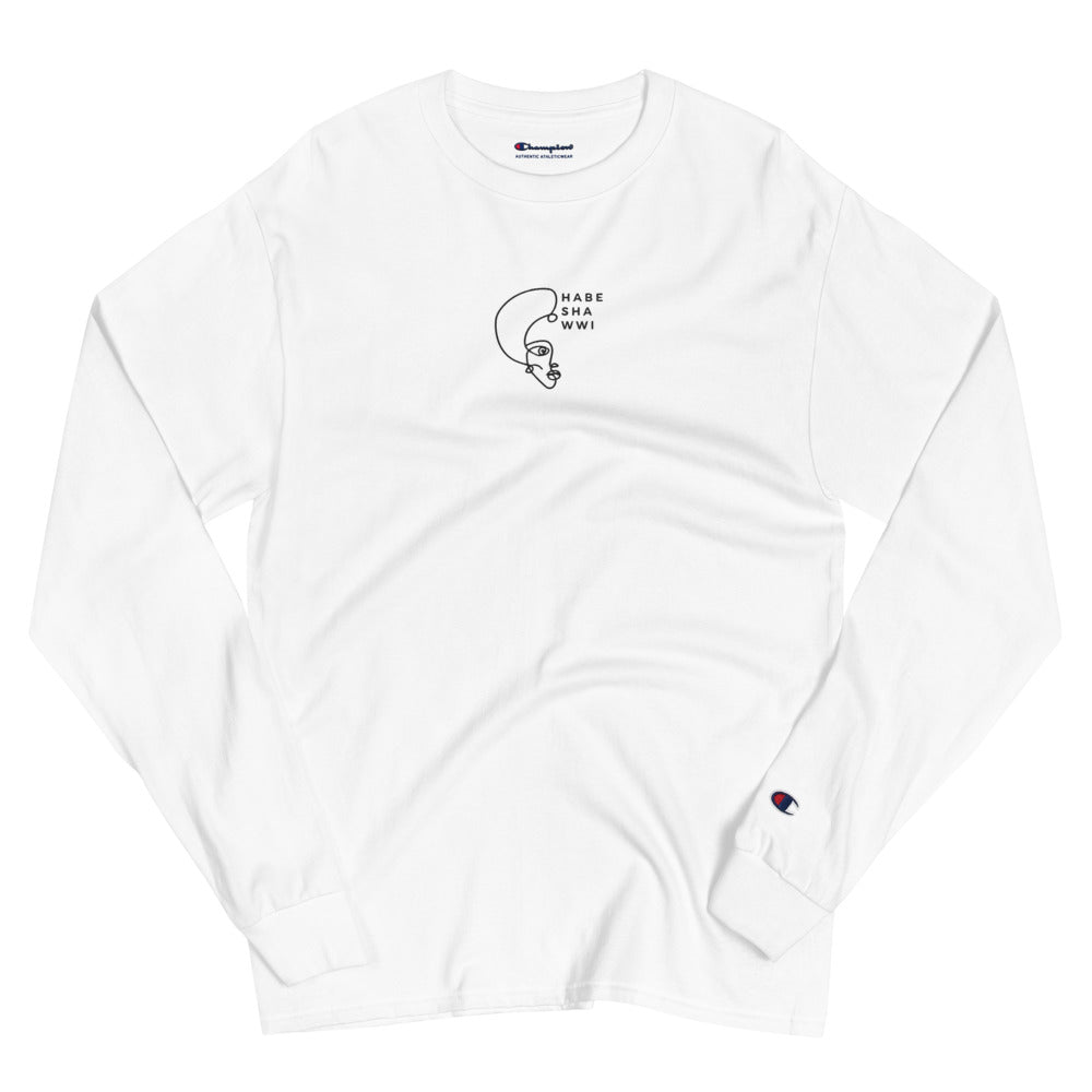 Habeshawwi + Champion Long Sleeve Shirt | Habeshawi Streetwear