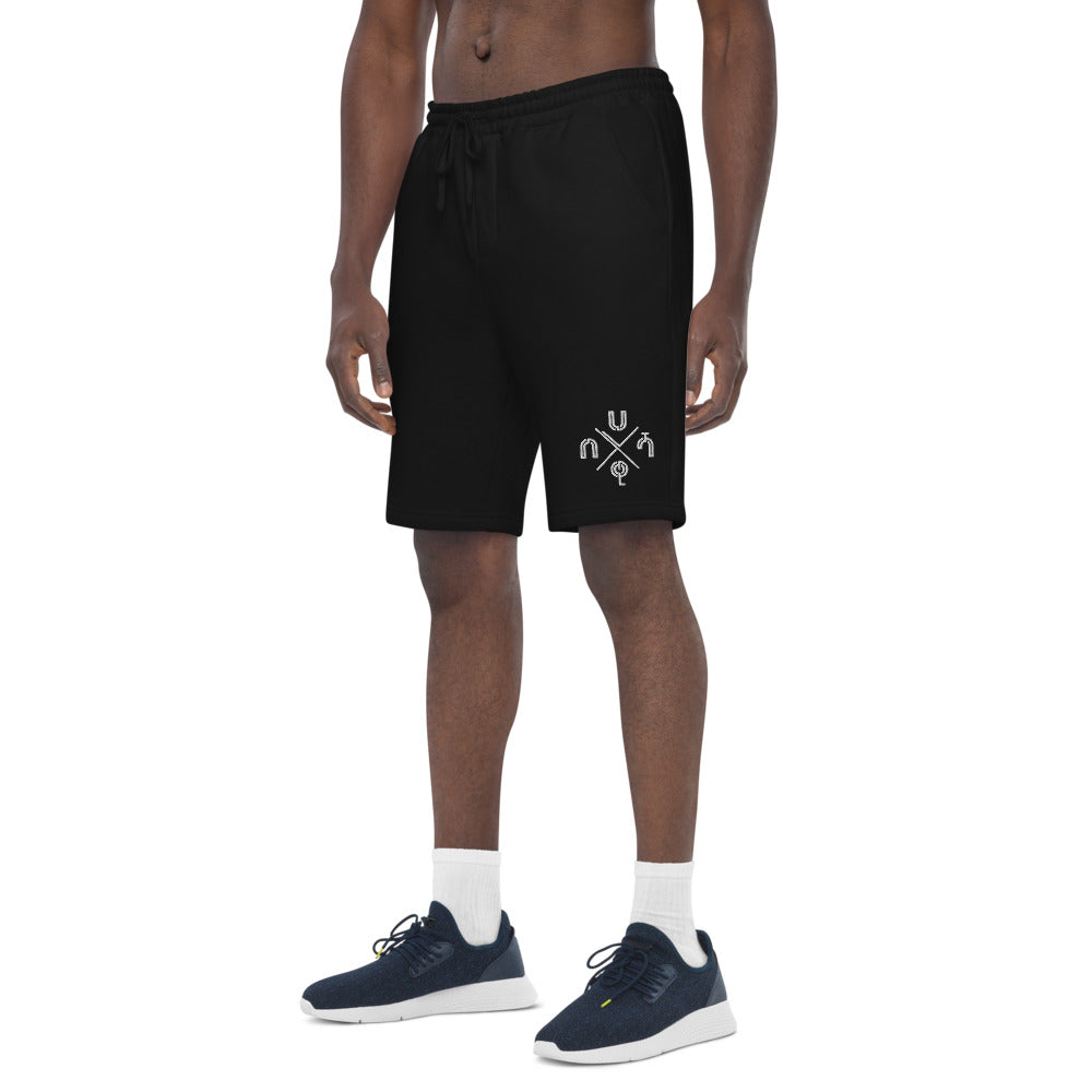 Unisex Cross Habeshawwi  fleece shorts | Habesha Clothing | Habeshawwi