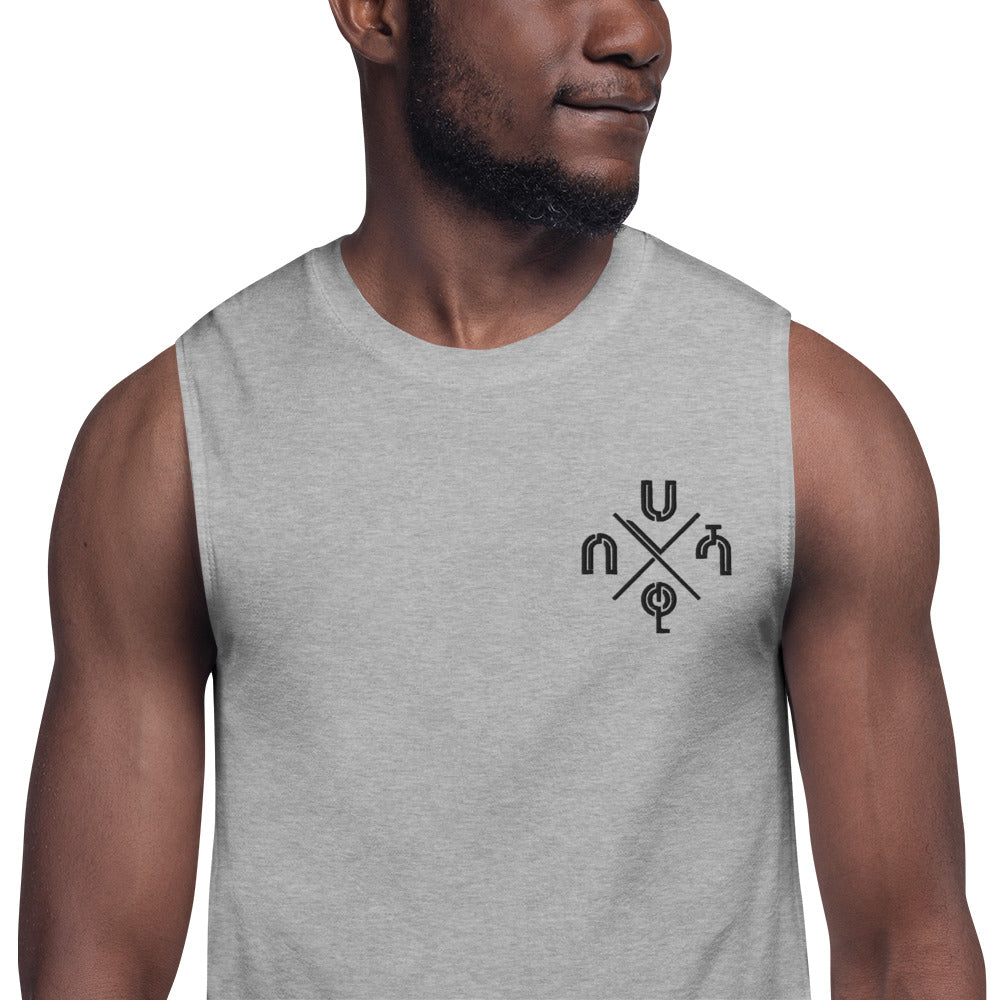 Cross Habeshawwi Muscle Shirt | Habeshawi Streetwear | Habeshawwi