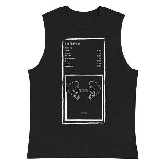 Habeshawwi Menu Muscle Shirt | Habesha Sweats | Habeshawwi