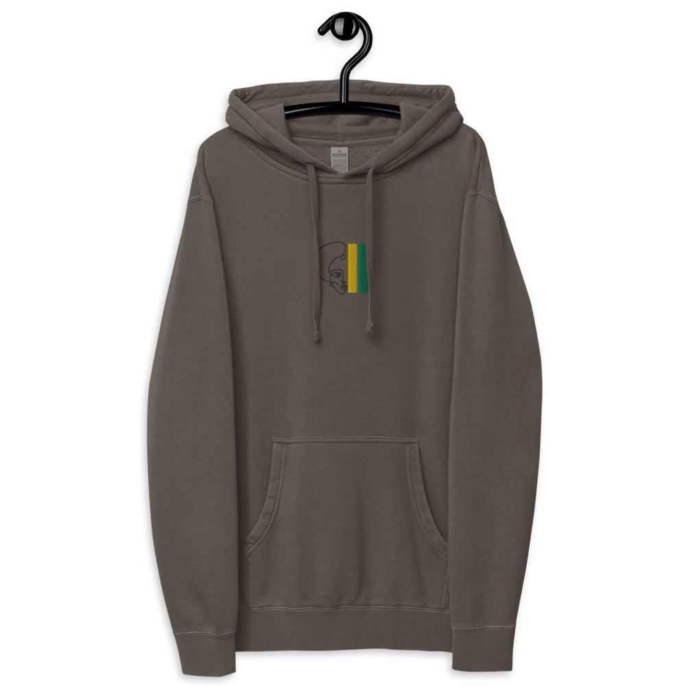 Habeshawwi Peace & Love Unisex Pigment Dyed Hoodie | Habeshawwi