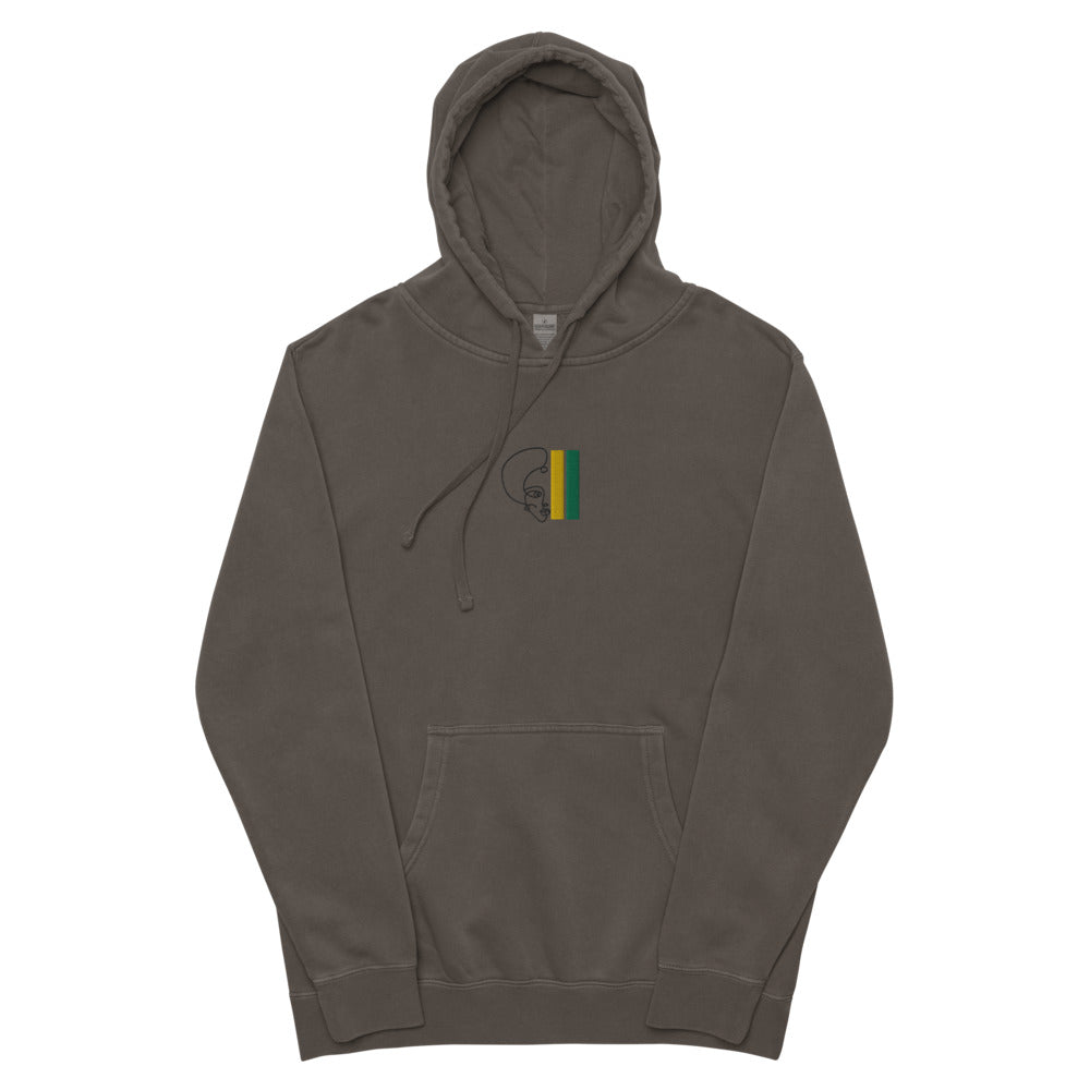 Habeshawwi Peace & Love Unisex Pigment Dyed Hoodie | Habeshawwi