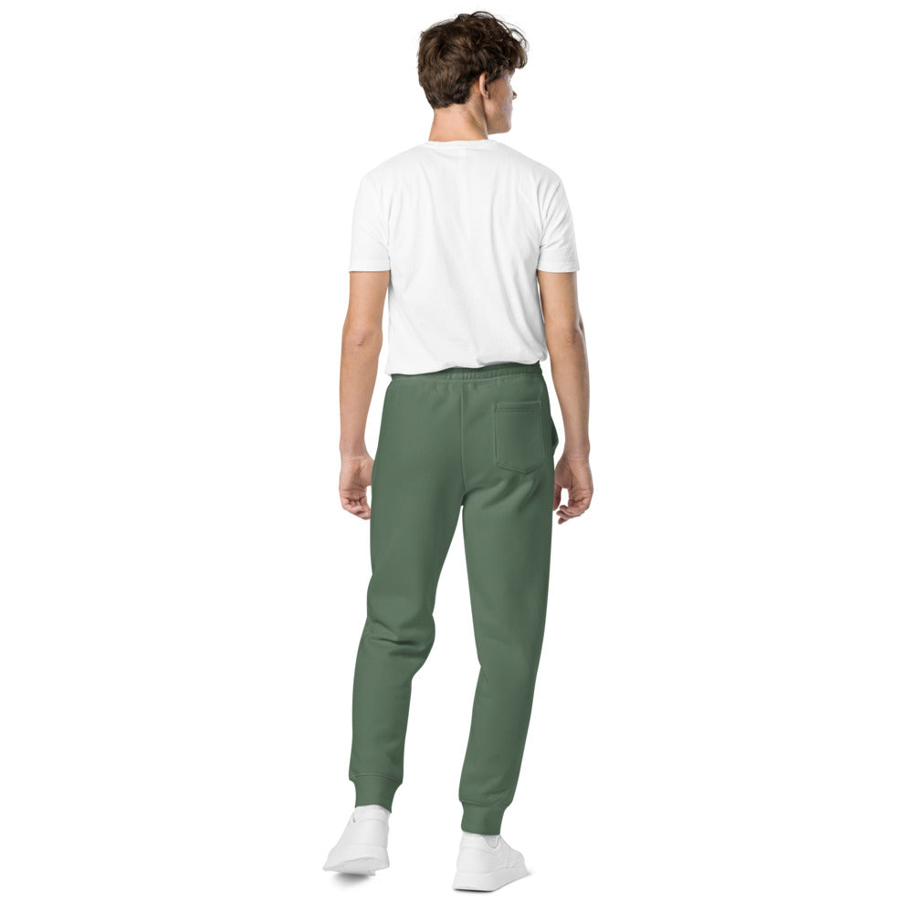 Habeshawwi Peace & Love Unisex pigment dyed sweatpants