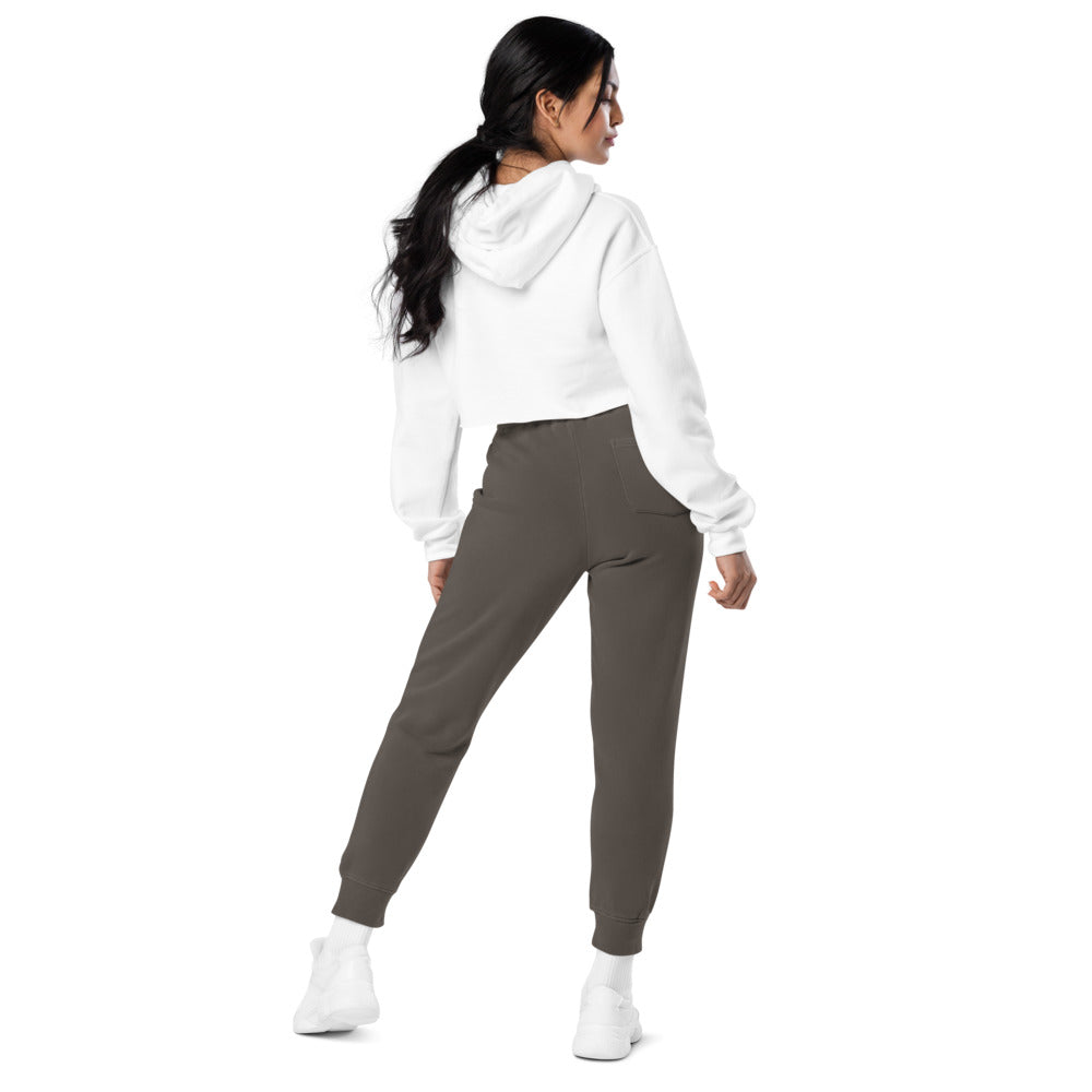 Habeshawwi Peace & Love Unisex pigment dyed sweatpants