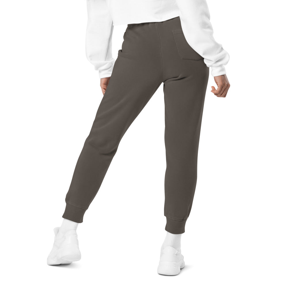 Habeshawwi Peace & Love Unisex pigment dyed sweatpants