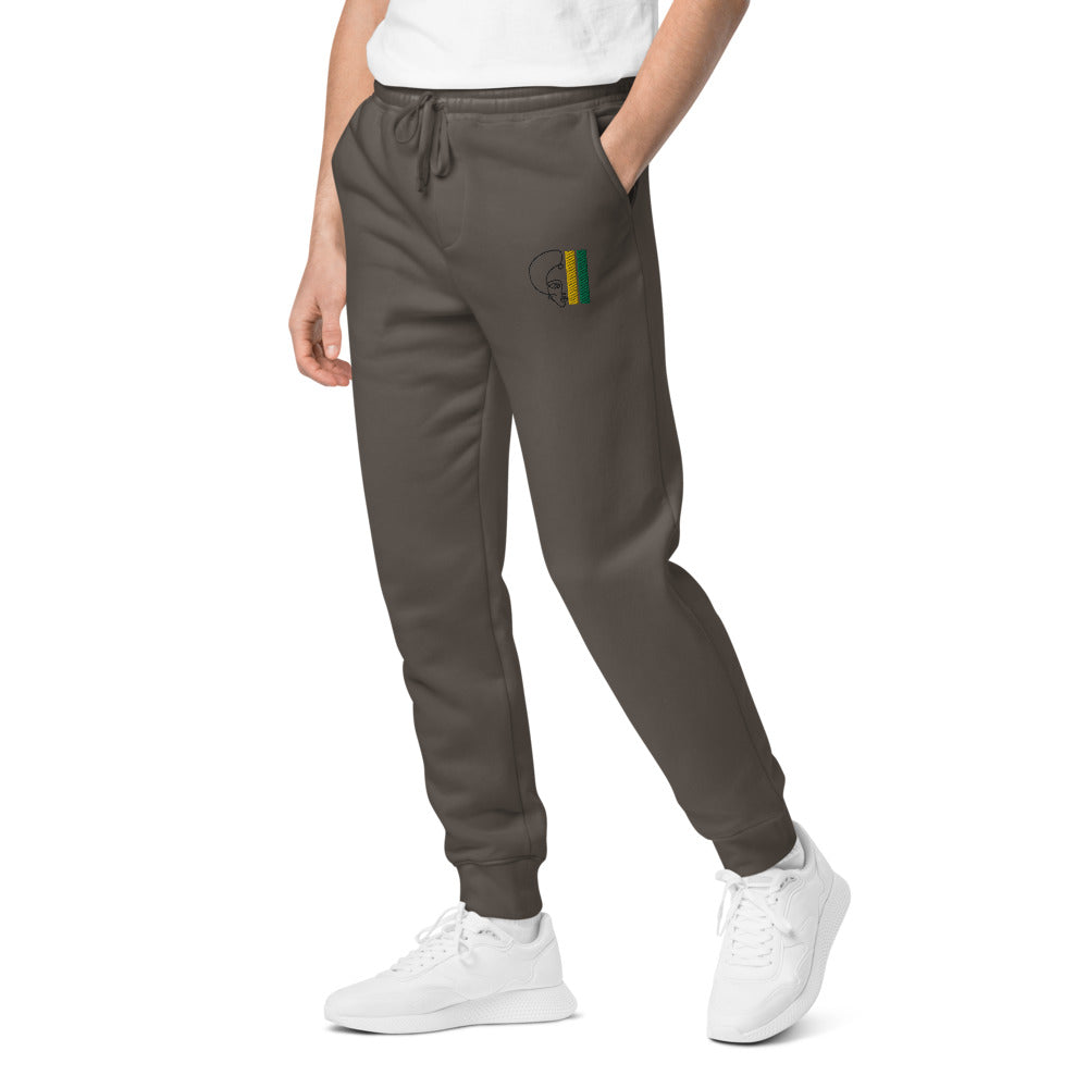 Habeshawwi Peace & Love Unisex Pigment Dyed Sweatpants | Habeshawwi