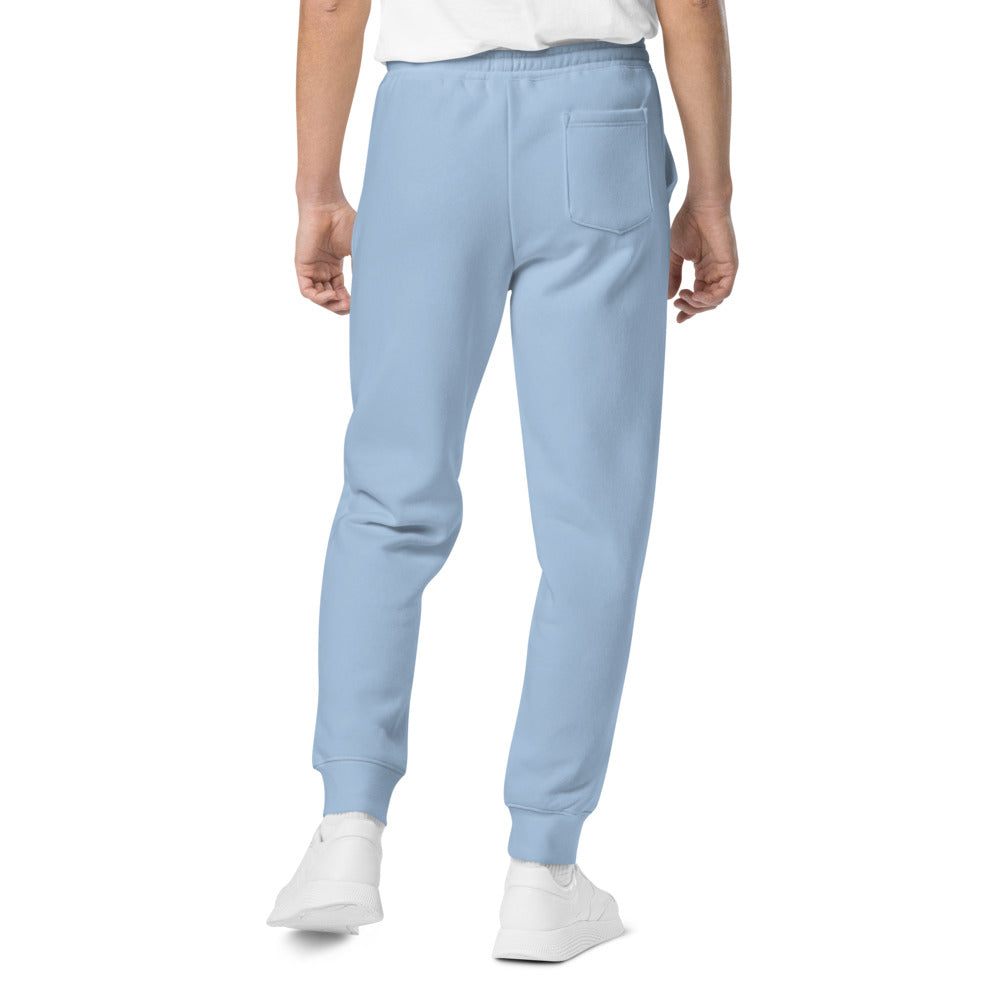 Habeshawwi Peace & Love Unisex pigment dyed sweatpants
