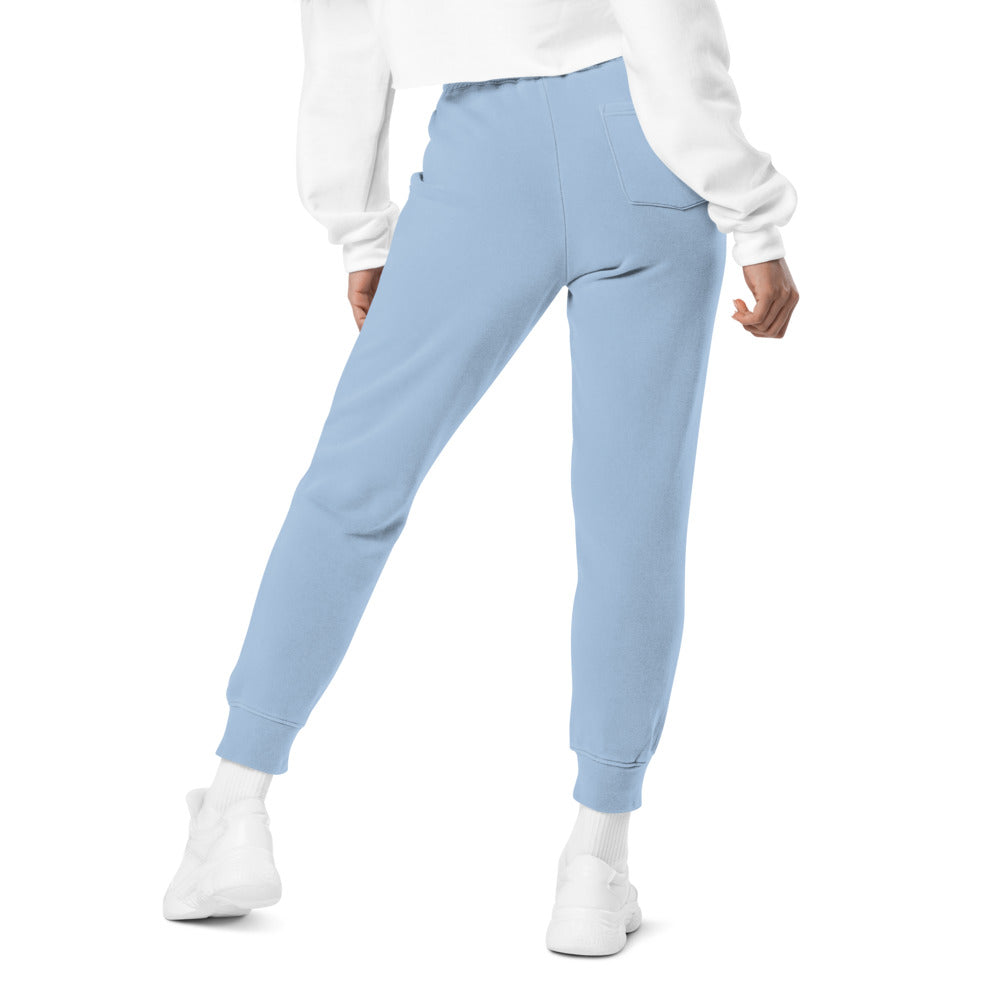 Habeshawwi Peace & Love Unisex pigment dyed sweatpants