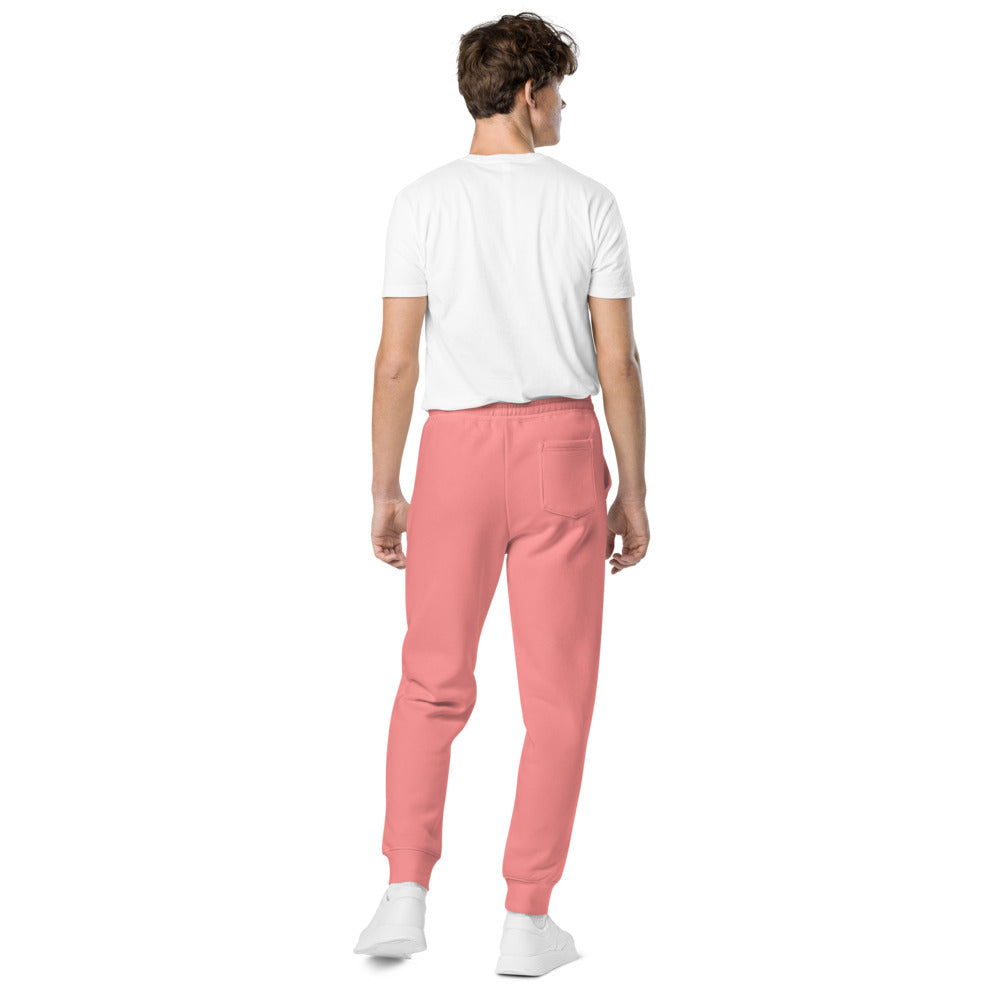 Habeshawwi Peace & Love Unisex pigment dyed sweatpants