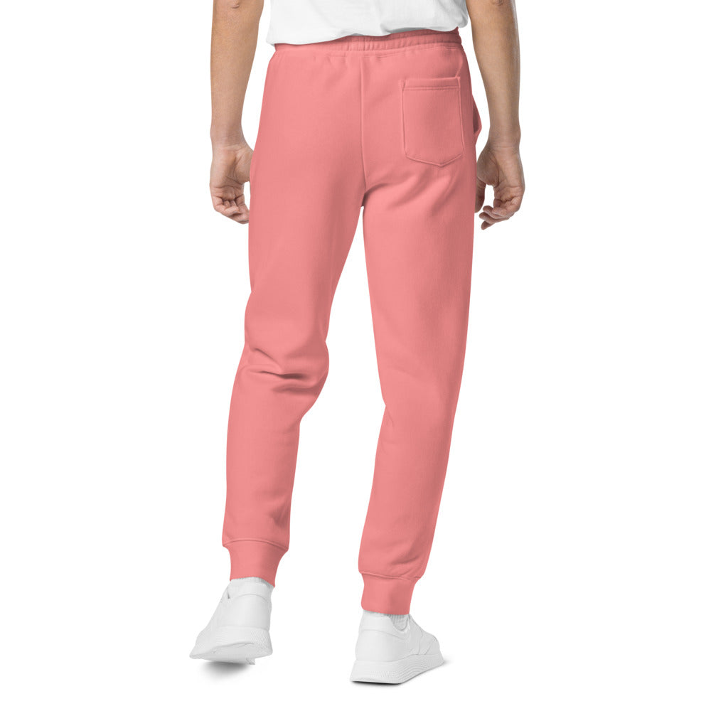 Habeshawwi Peace & Love Unisex pigment dyed sweatpants