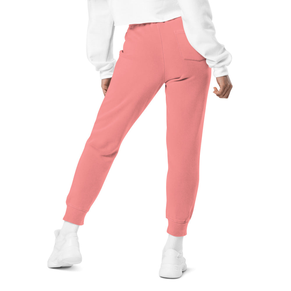 Habeshawwi Peace & Love Unisex pigment dyed sweatpants
