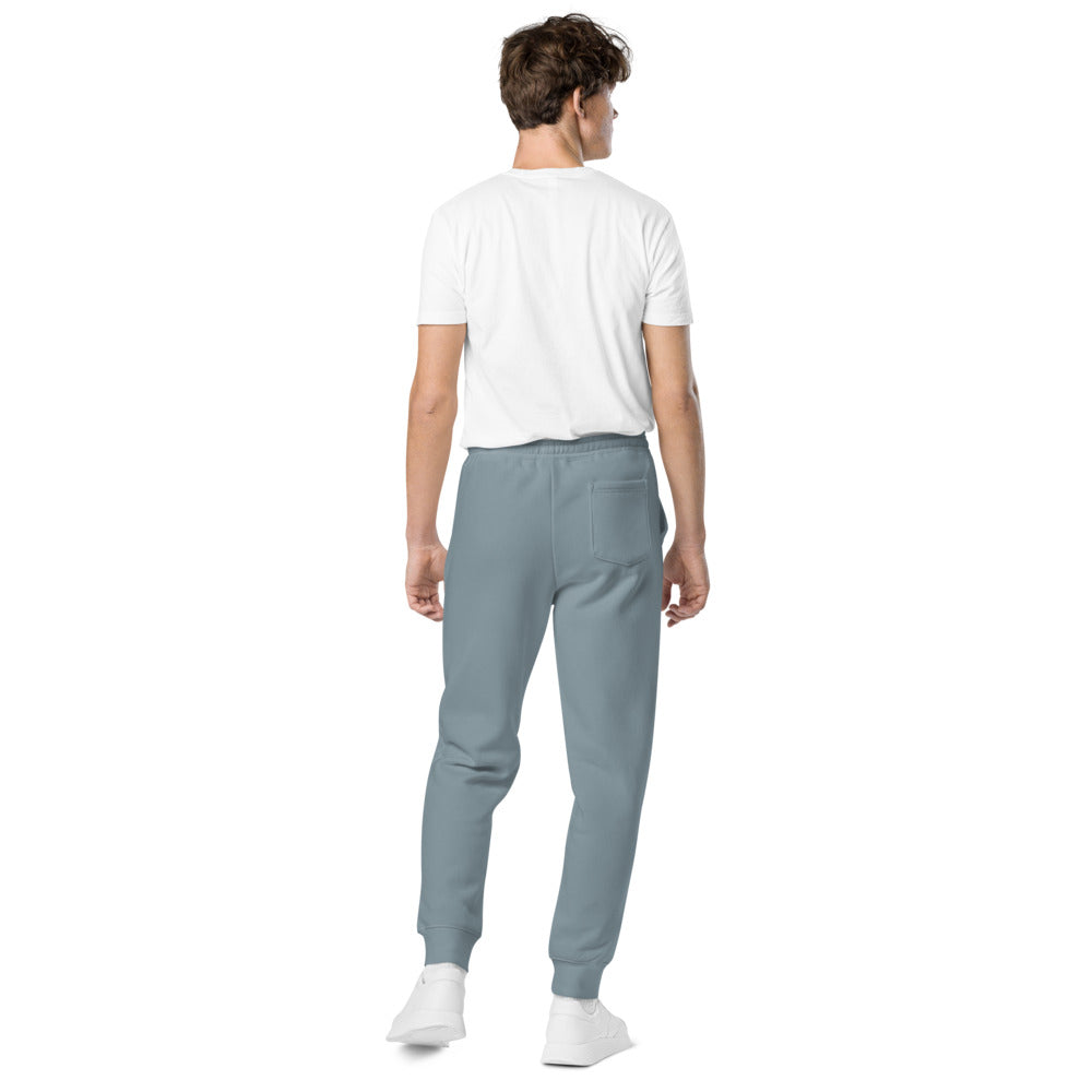 Habeshawwi Peace & Love Unisex pigment dyed sweatpants