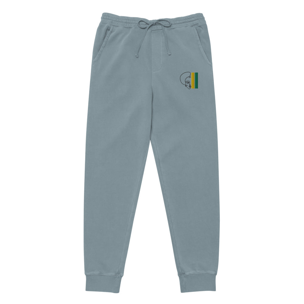 Habeshawwi Peace & Love Unisex pigment dyed sweatpants