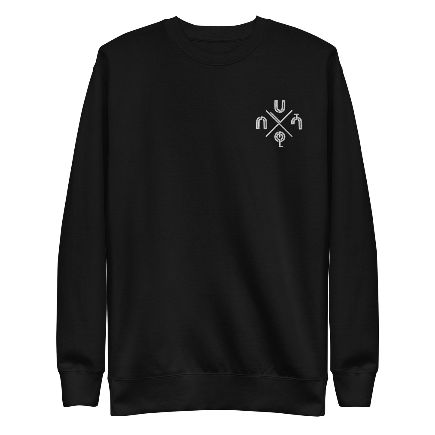 Face Of Habeshawwi Unisex Dark Color Sweatshirt
