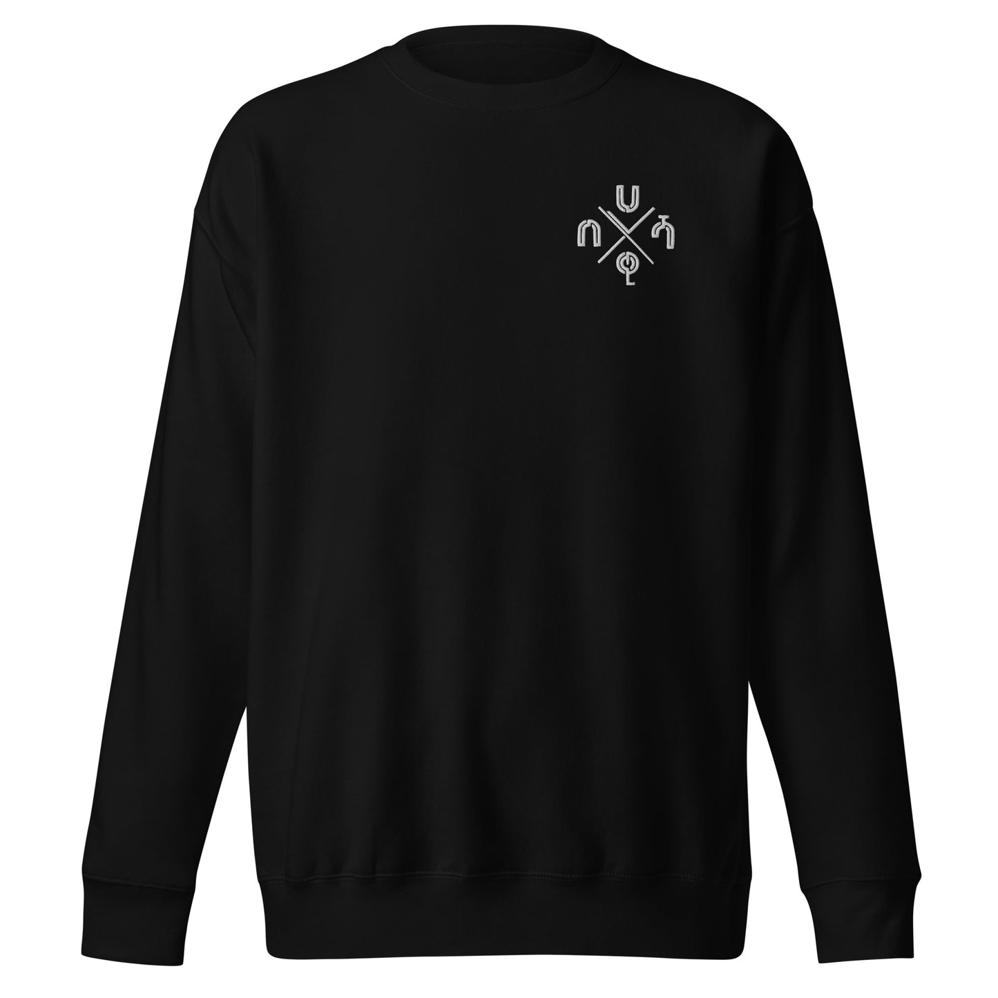 Face Of Habeshawwi Unisex Dark Color Sweatshirt