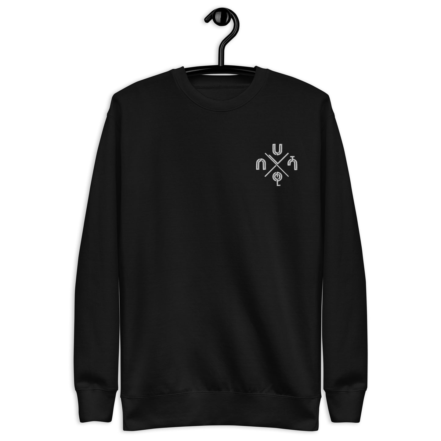 Face Of Habeshawwi Unisex Dark Color Sweatshirt